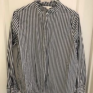 *SOLD* H&M Button Up with Neck and Sleeve Detail